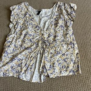 Wild Fabel Floral Top size M